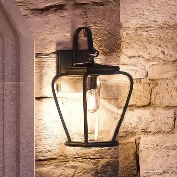 Shop Luxury French Country Outdoor Wall Light, 15.5"H x 6.5"W, with